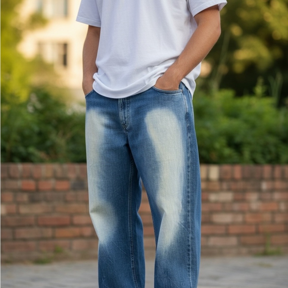 Enyce Relaxed Fit Blue Jeans